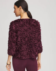 Chico's - Travelers™ Collection Textured Rosette Jacket