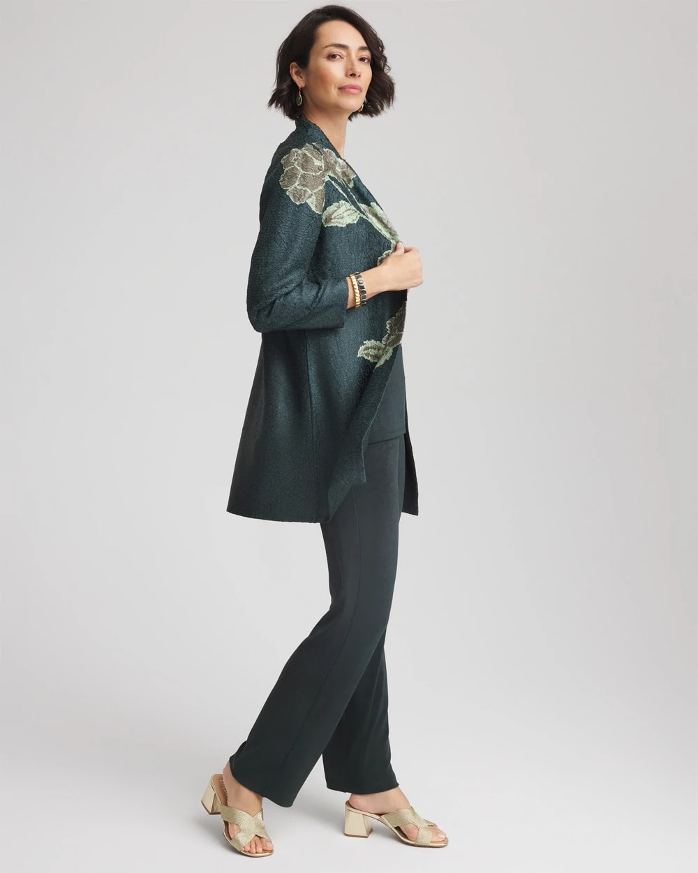Chico's - Travelers™ Collection Artisanal Crushed Reversible Jacket
