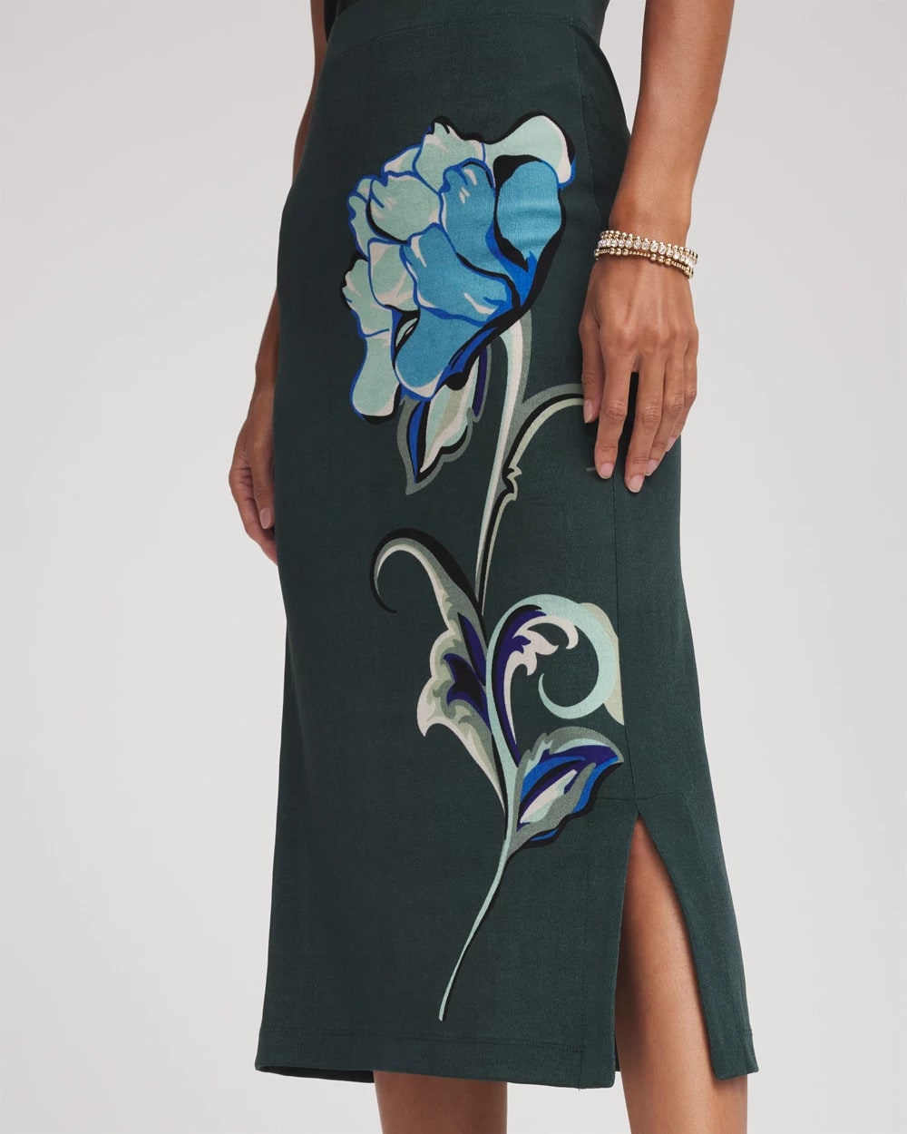 Chico's - Travelers™ Artisanal Midi Skirt