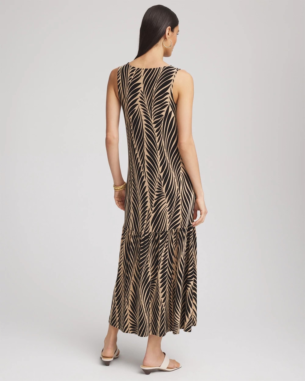 Chico's - Travelers™ Palm-Frond-Motif Dress