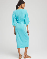 Chico's - Travelers™ Kimono Sleeved V-Neck Dress