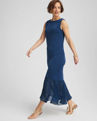 Chico's - Travelers™ Petite Chiffon Hem Dress