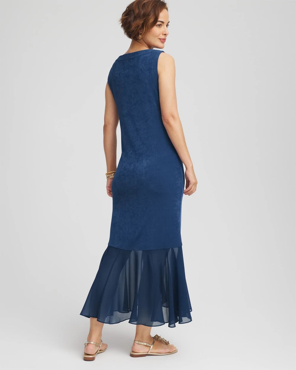 Chico's - Travelers™ Petite Chiffon Hem Dress