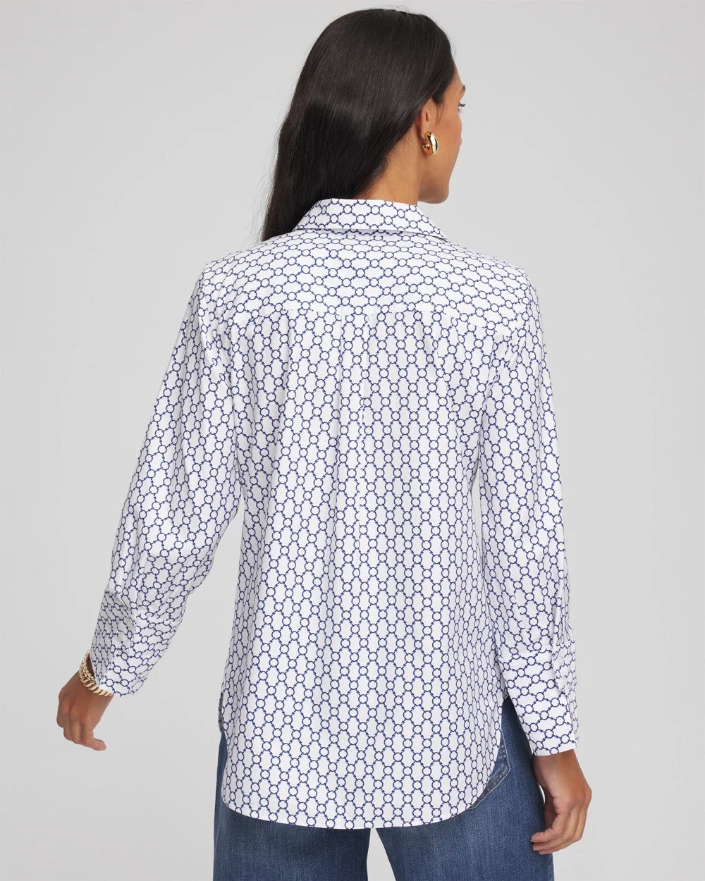 Chico's - No Iron™  Chain Connection Shirt