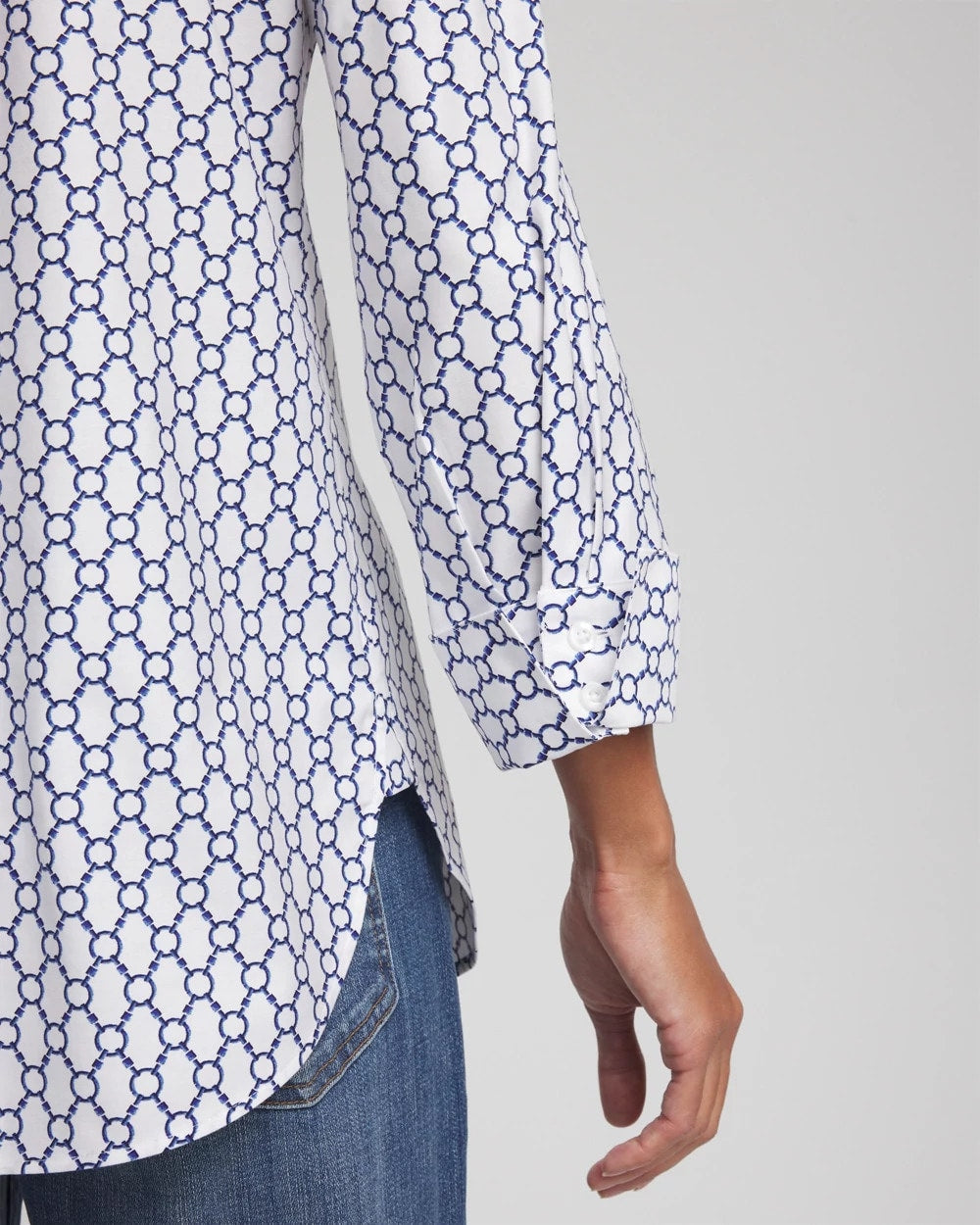 Chico's - No Iron™  Chain Connection Shirt