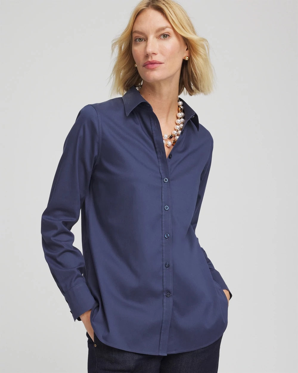 Chico's - No Iron™ Stretch Shirt