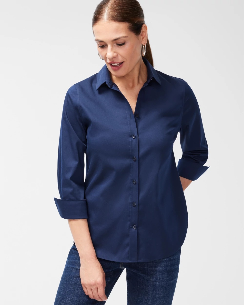 Chico's - No Iron™ Stretch Shirt