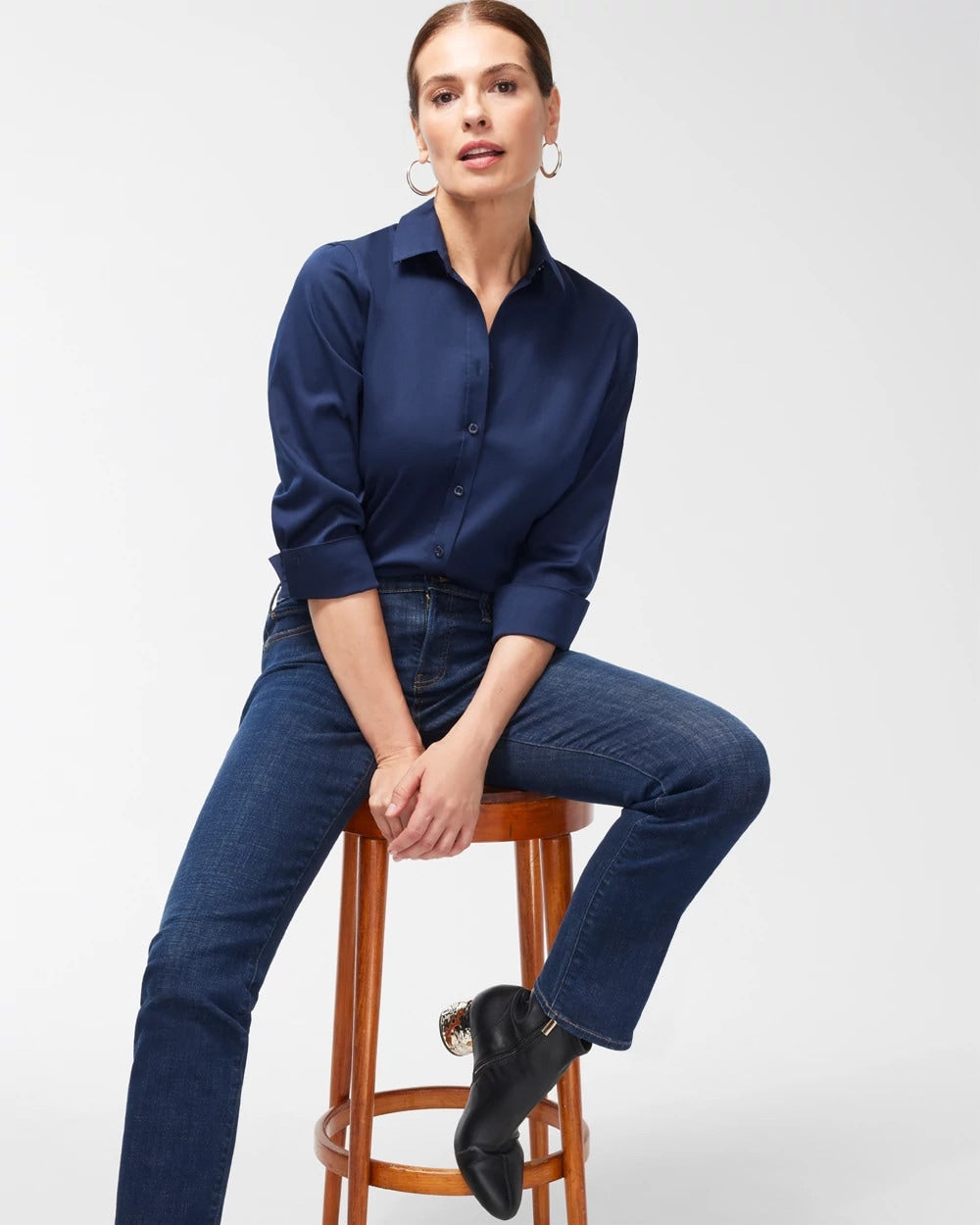 Chico's - No Iron™ Stretch Shirt