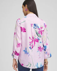 Chico's - No Iron™ Floral Linen Shirt