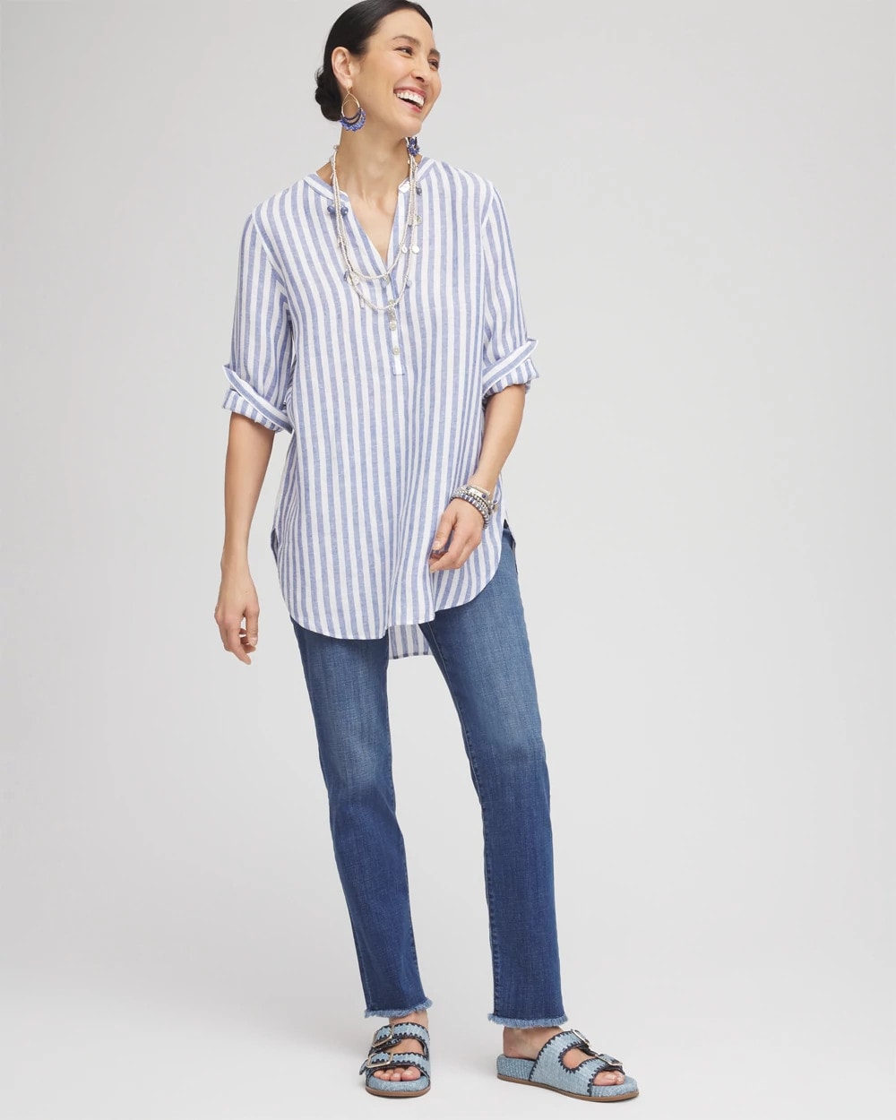 Chico's - No Iron™ Linen Tunic