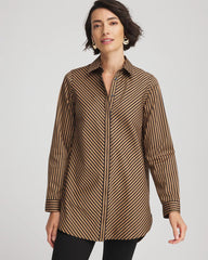 Chico's - No Iron™ Slimming Imperial Stripe Tunic