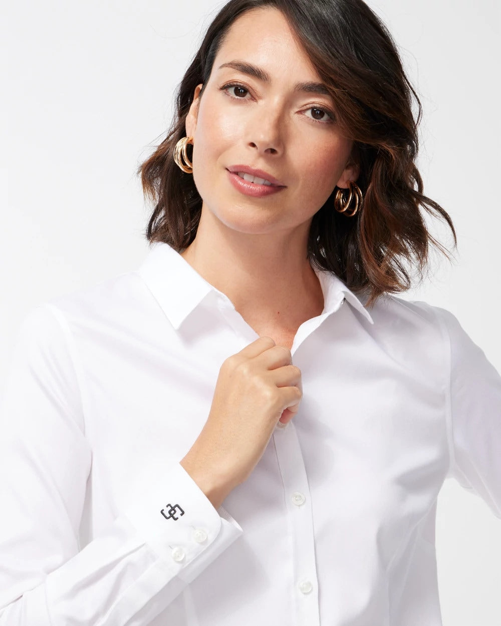 Chico's - No Iron™ Fitted Stretch Shirt