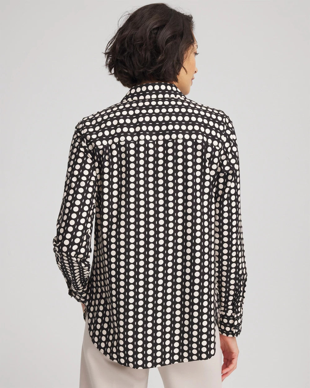 Chico's - No Iron™ Printed Sateen Shirt