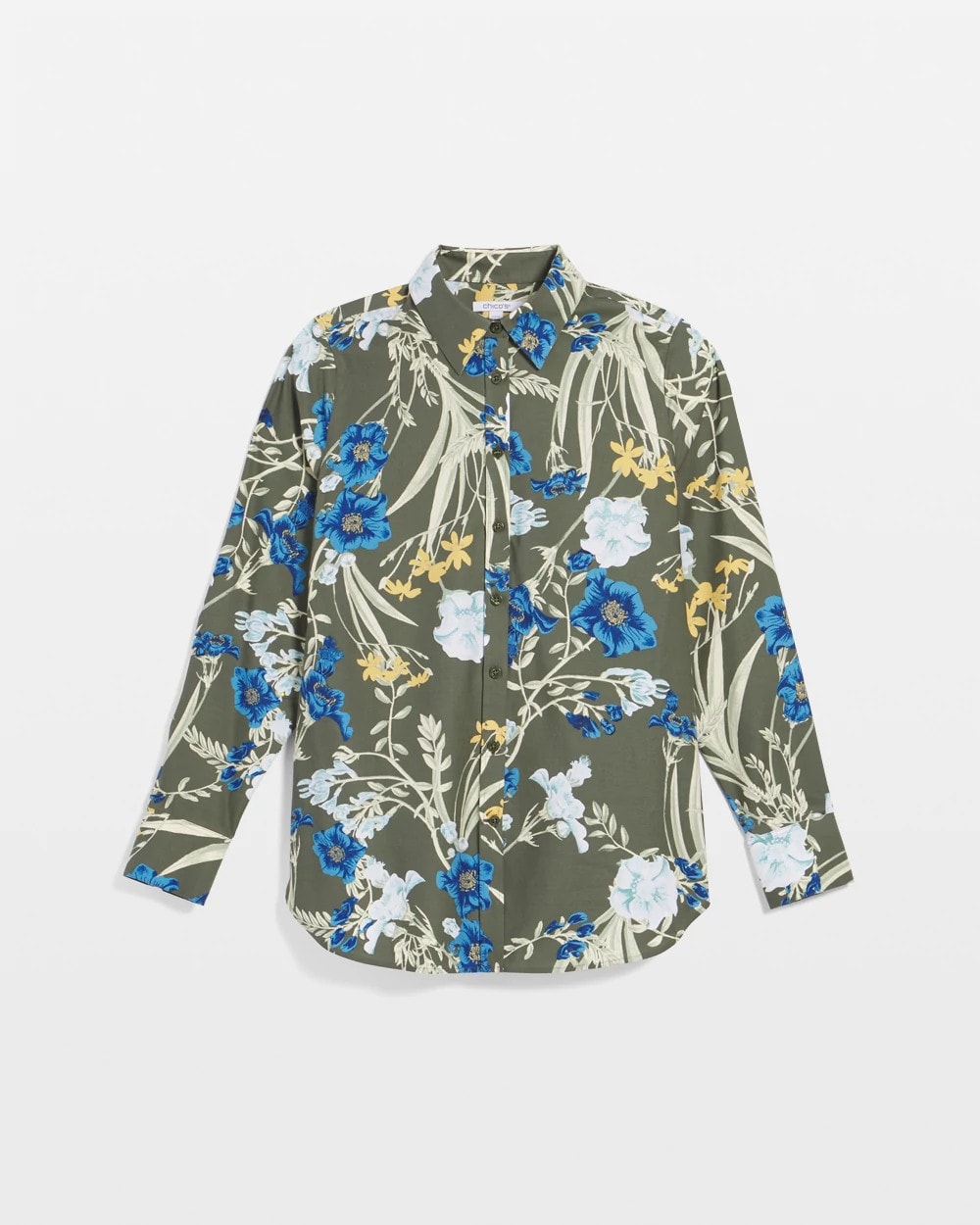 Chico's - No Iron™ Printed Sateen Shirt
