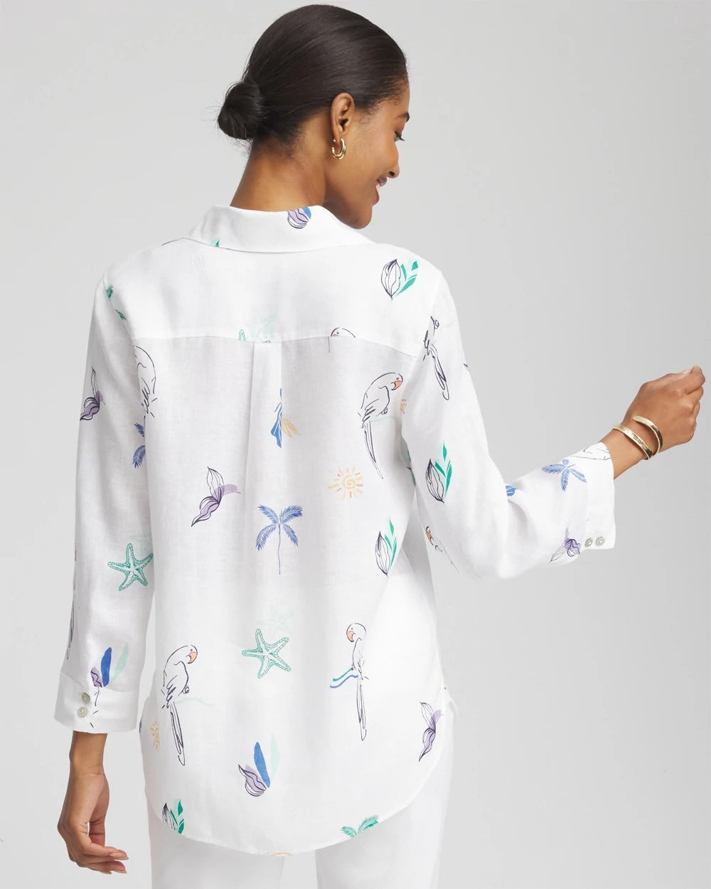 Chico's - No Iron™ Island Linen Shirt