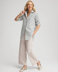 Chico's - No Iron™ Striped Shirt
