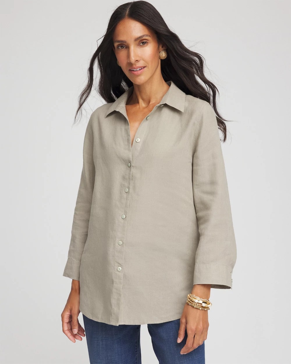 Chico's - No Iron™ Linen Shirt