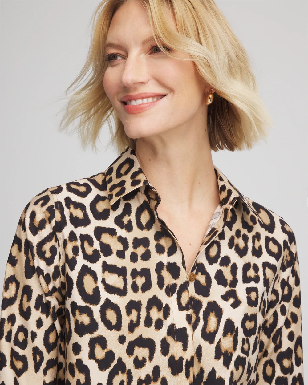 Chico's - No Iron™ Animal-Print Tunic