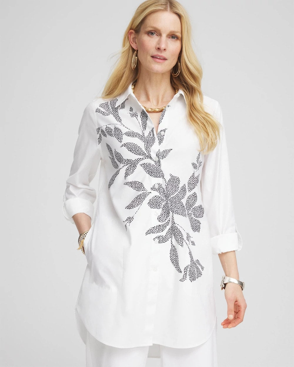 Chico's - No Iron™ Pocketed Tunic