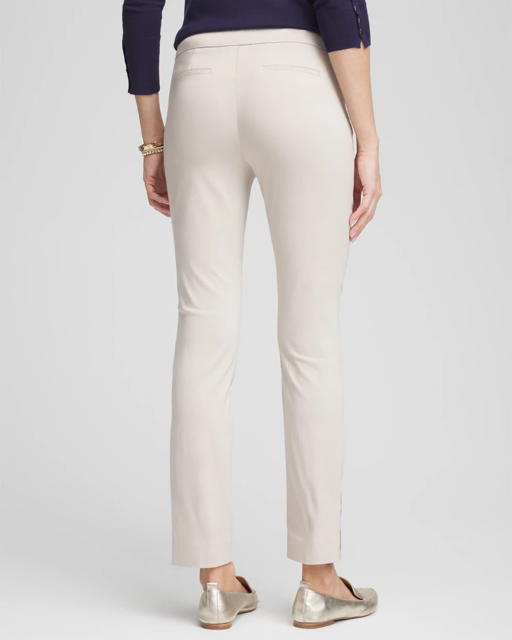 Chico's - Brigitte™ Pull-On Slim Rivet Ankle Pants