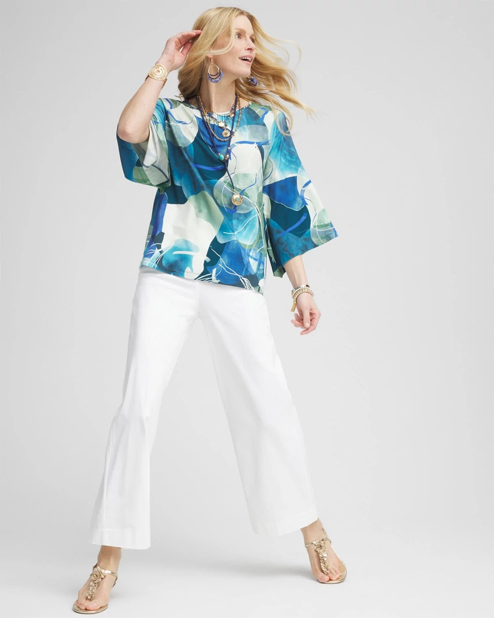 Chico's - Brigitte™ Wide-Leg Cropped Pants