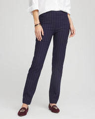 Chico's - Shadow Stripe Brigitte™ Slim Pull-On Pants
