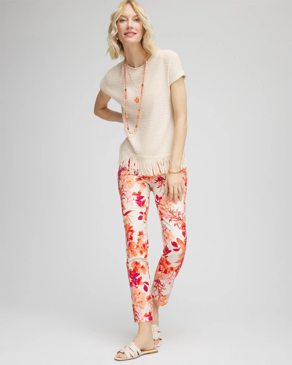Chico's - Brigitte™ Slub Ankle Pants