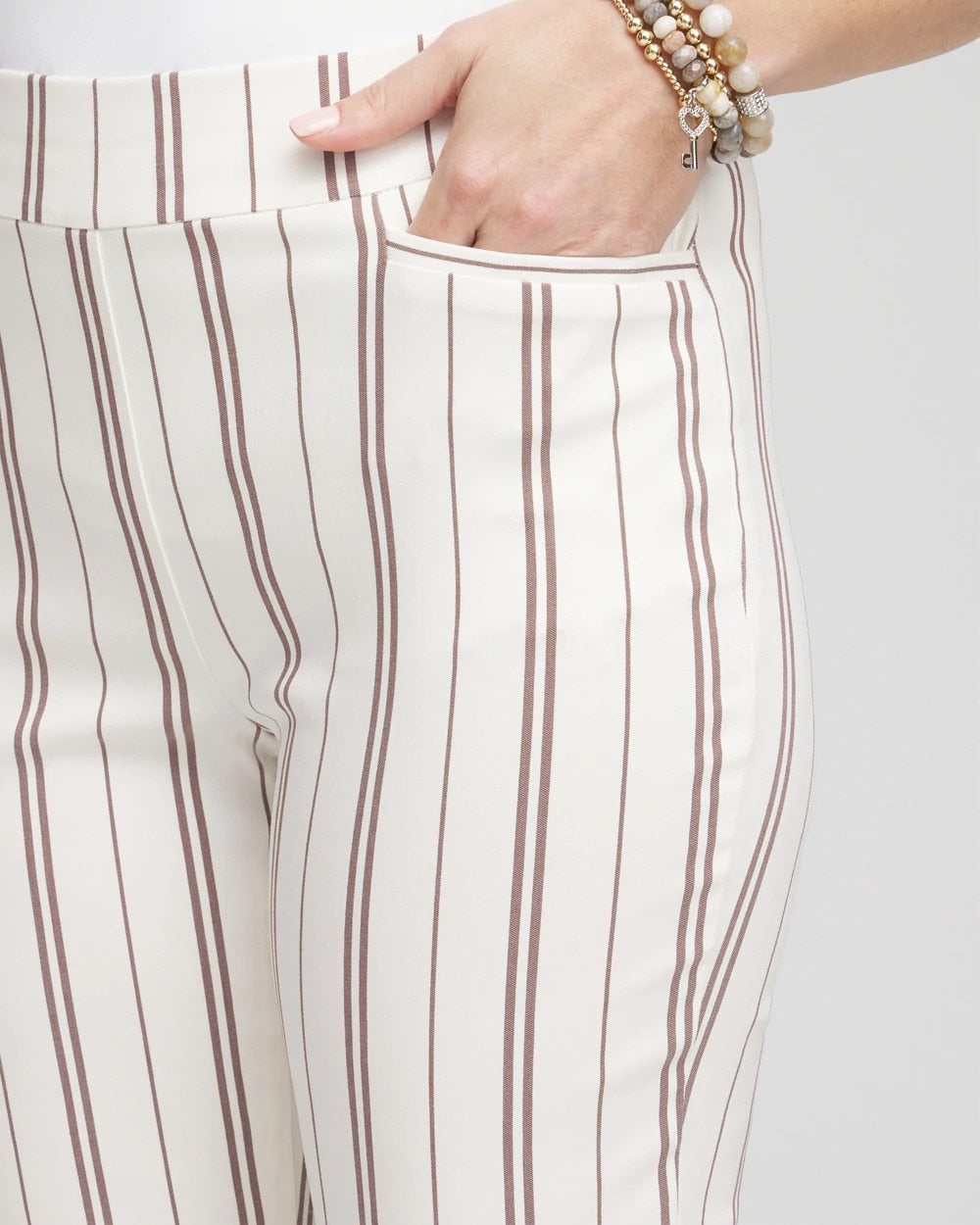Chico's - Brigitte™ Striped Ankle Pants
