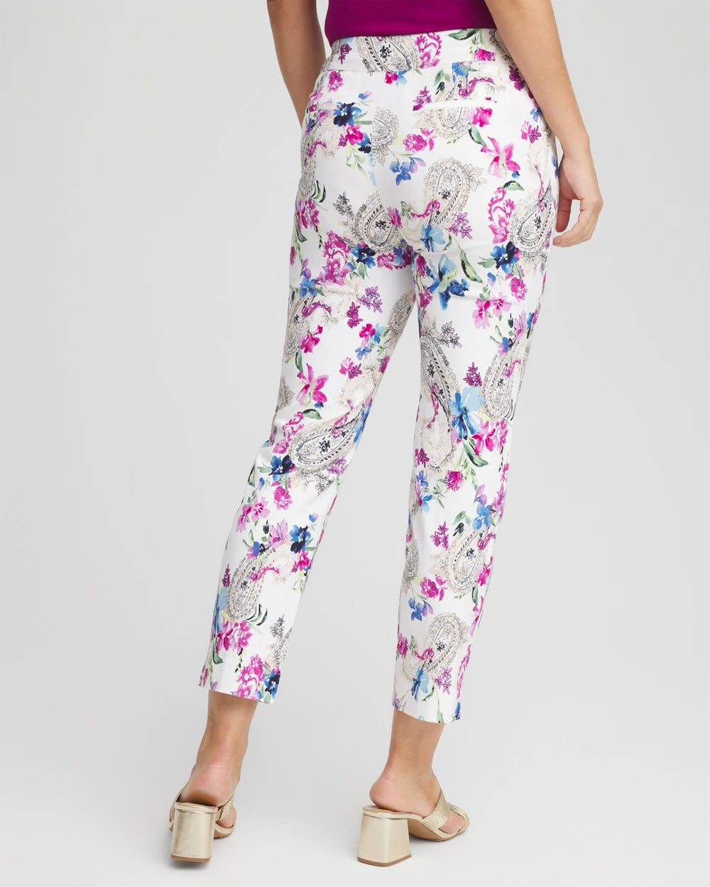 Chico's - Brigitte™ Paisley Floral Cropped Pants