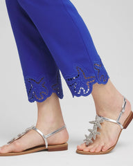 Chico's - Brigitte™ Pull-On Cutwork Cropped Pants