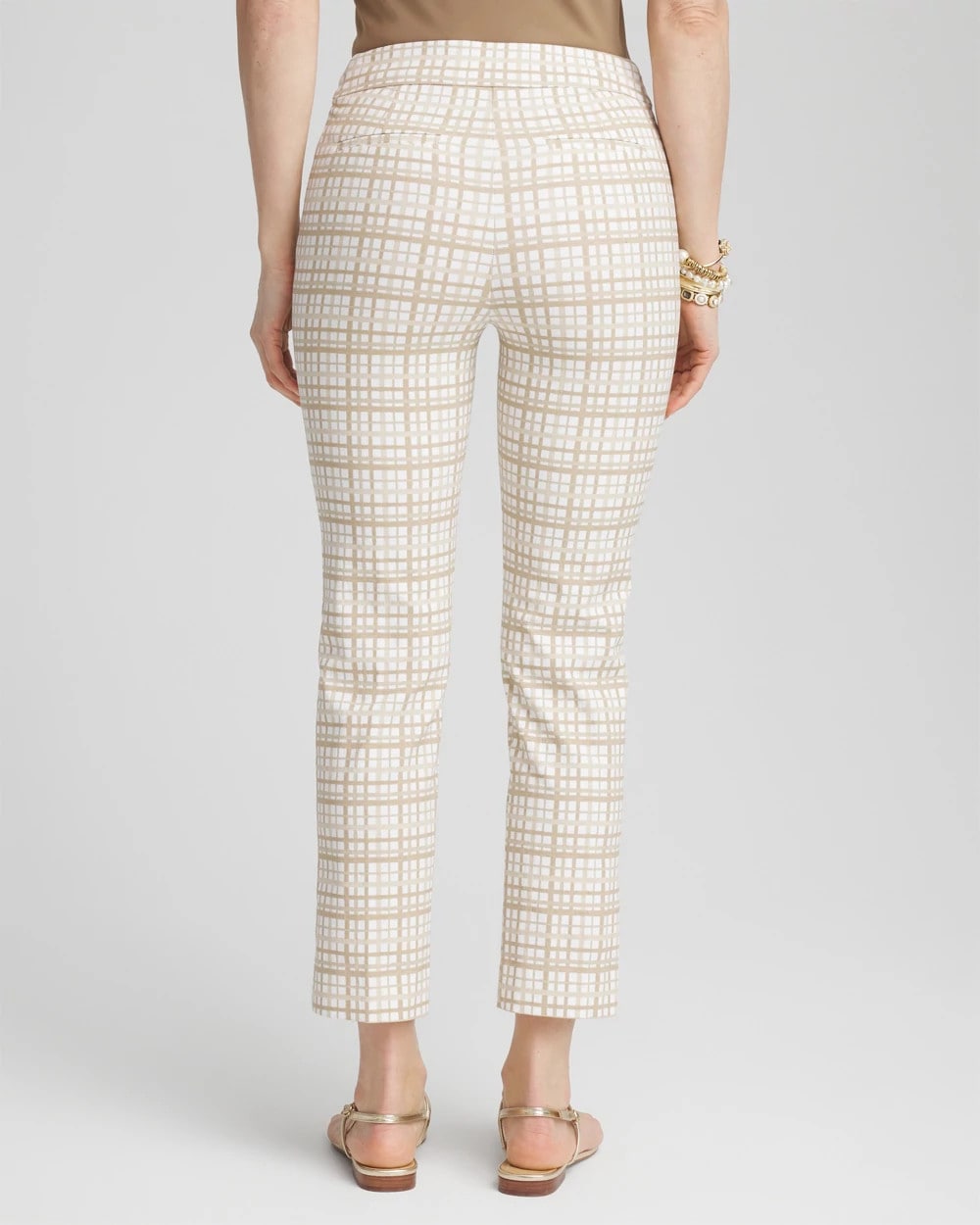 Chico's - Brigitte™ Plaid Cropped Pants