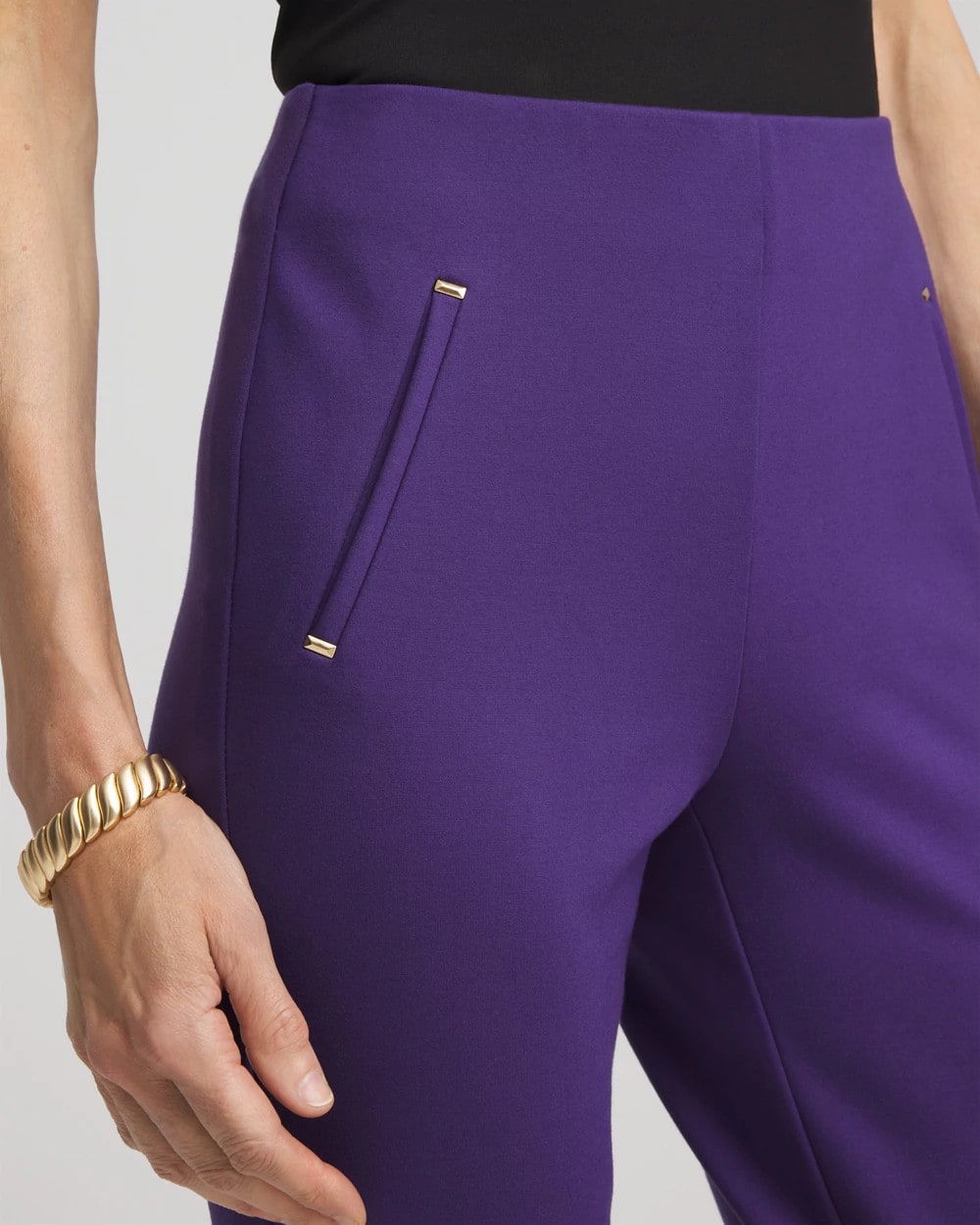 Chico's - Juliet Slim Trim Detail Ankle Pants