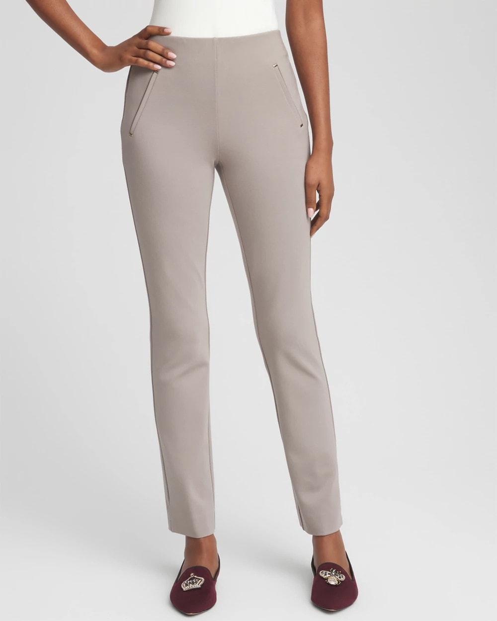 Chico's - Juliet Slim Trim Detail Ankle Pants