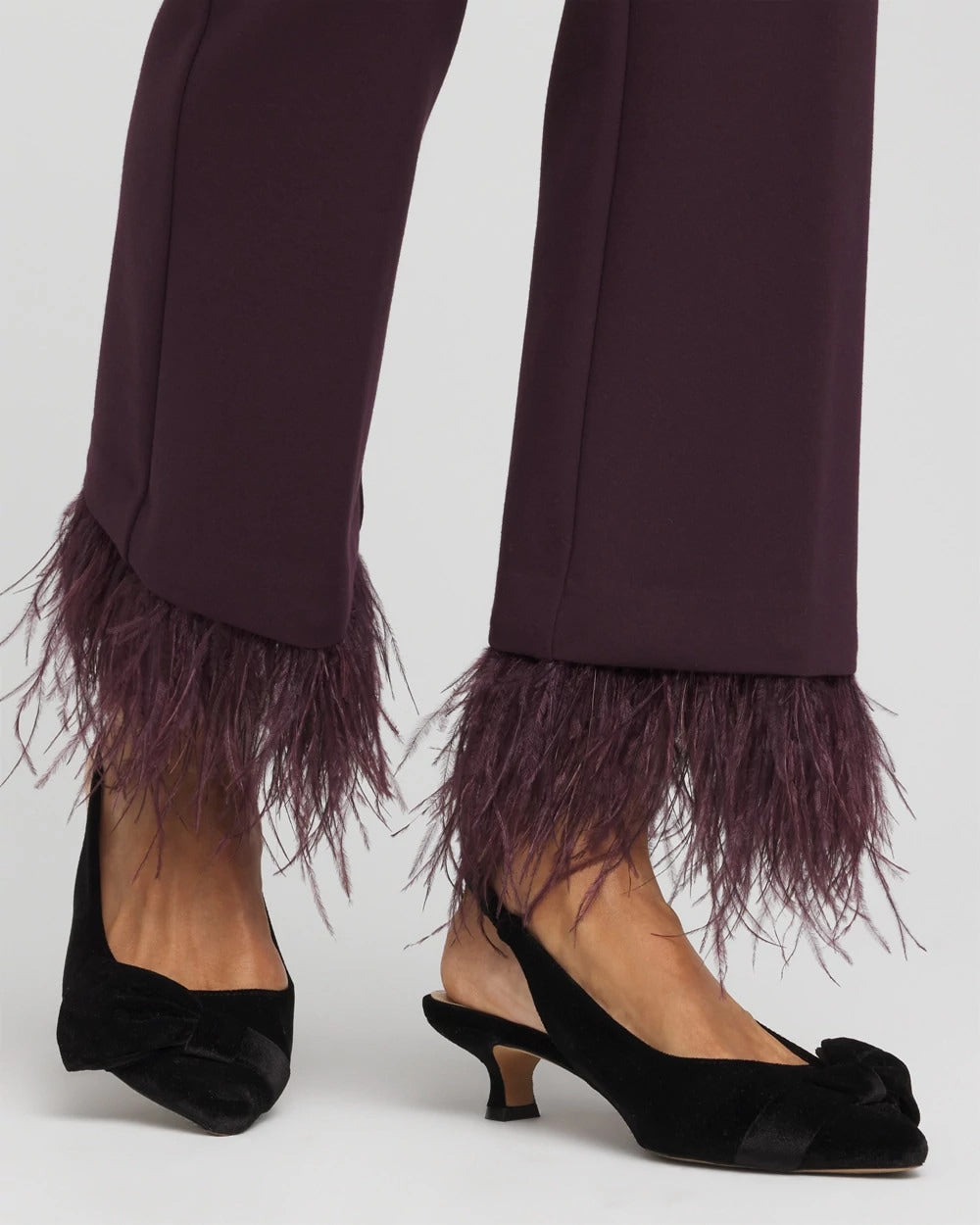 Chico's - Juliet Feathered Flared Cropped Pants