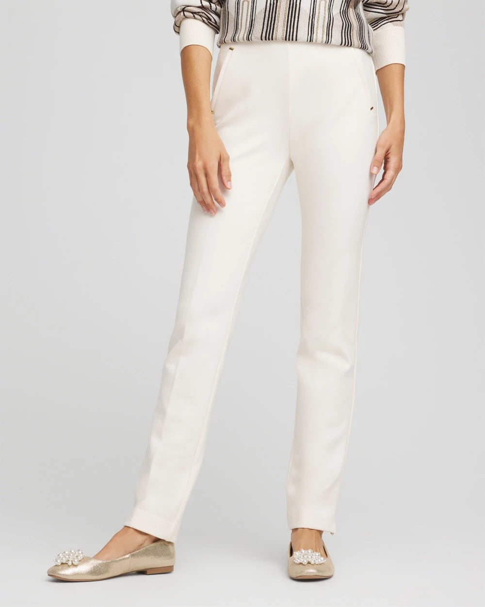 Chico's - Juliet Slim Trim Detail Pants