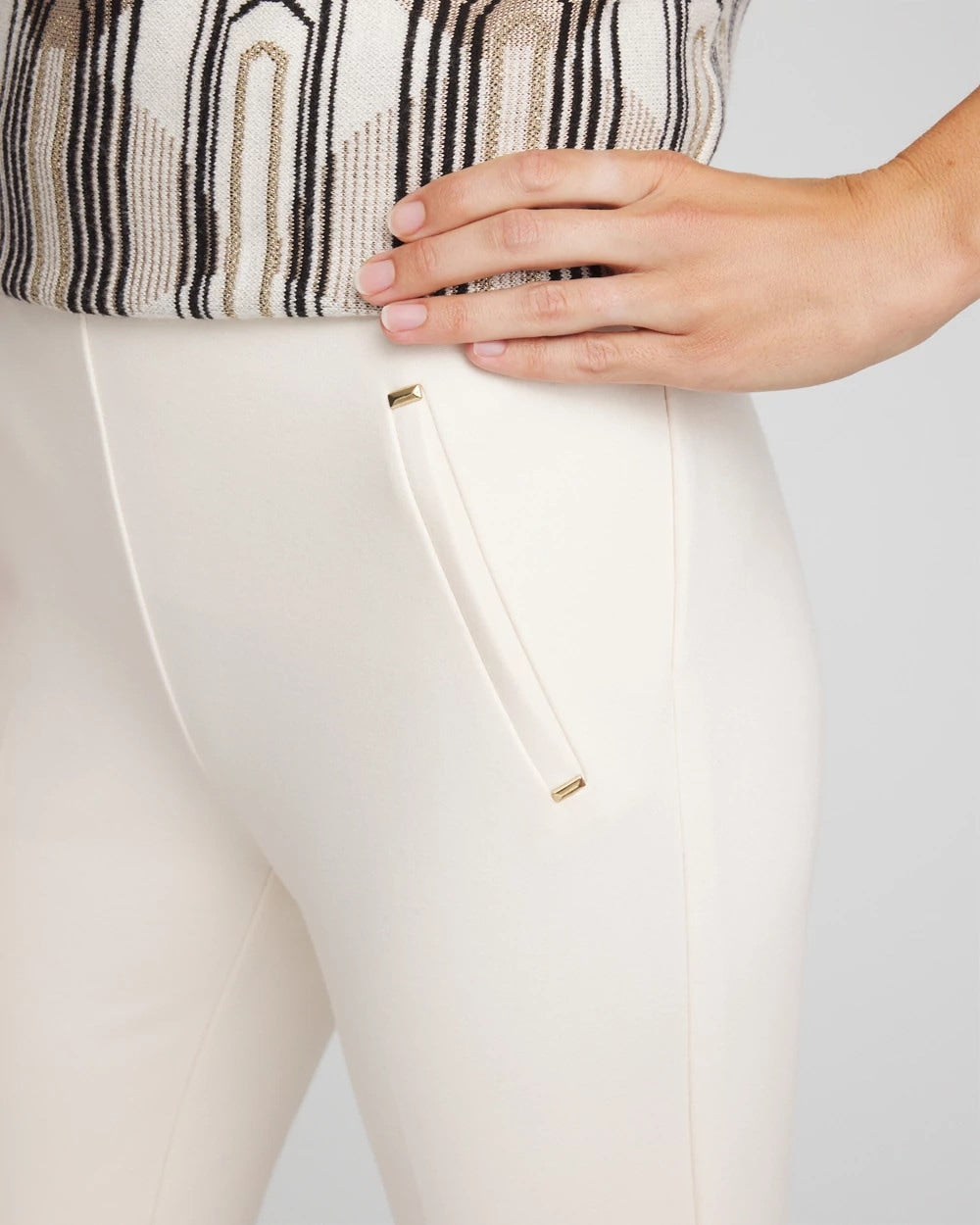 Chico's - Juliet Slim Trim Detail Pants