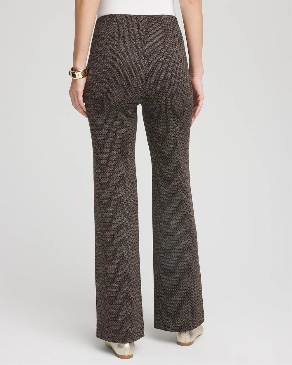 Chico's - Juliet Jacquard Full-Length Ponte Pants