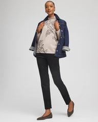 Chico's - Faux Suede Juliet Slim Ankle Pants