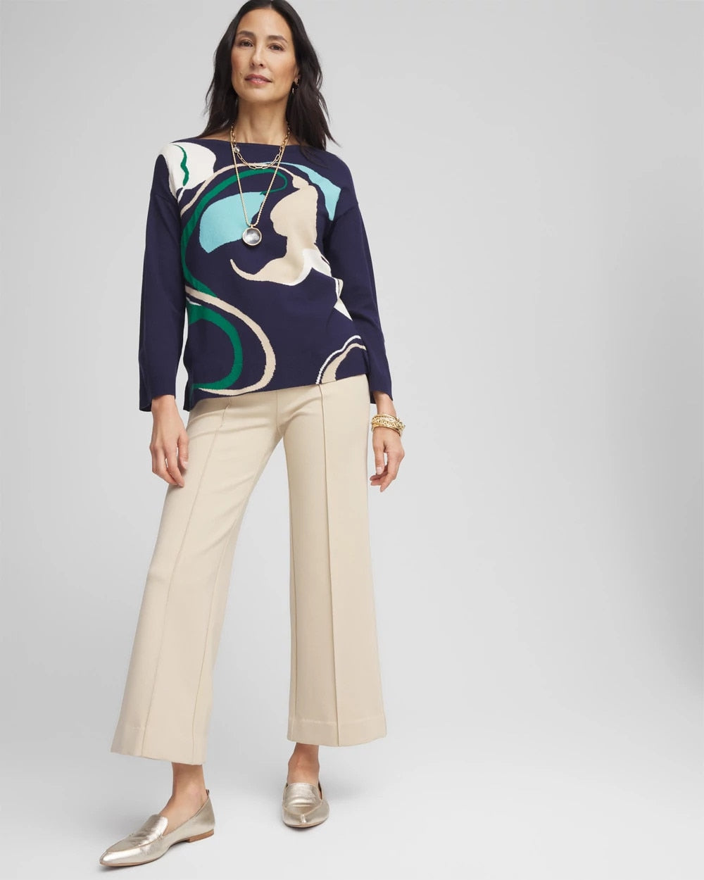 Chico's - Lightweight Juliet Kick Flare Pants