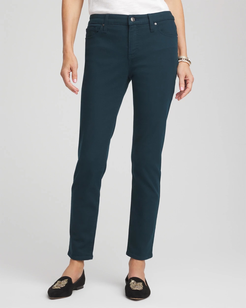 Chico's - Girlfriend Slim Ankle Jeans