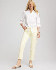 Chico's - Girlfriend Cropped Jeans