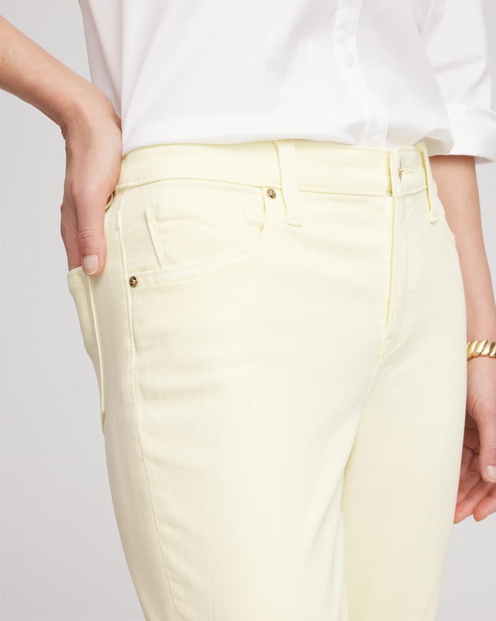 Chico's - Girlfriend Cropped Jeans