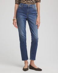 Chico's - Girlfriend Slim Cropped Jeans