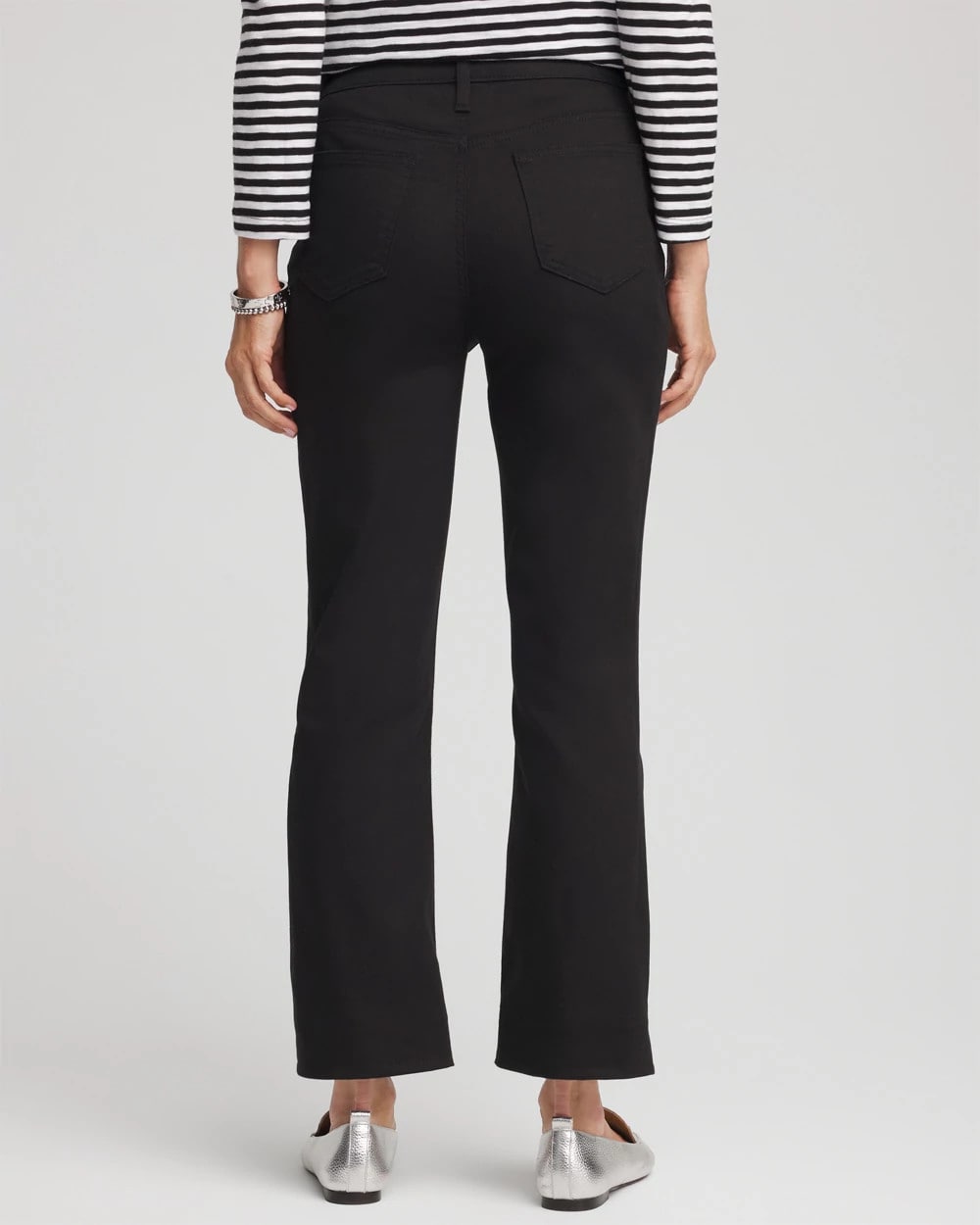 Chico's - Cropped Girlfriend Kick-Flare Jeans