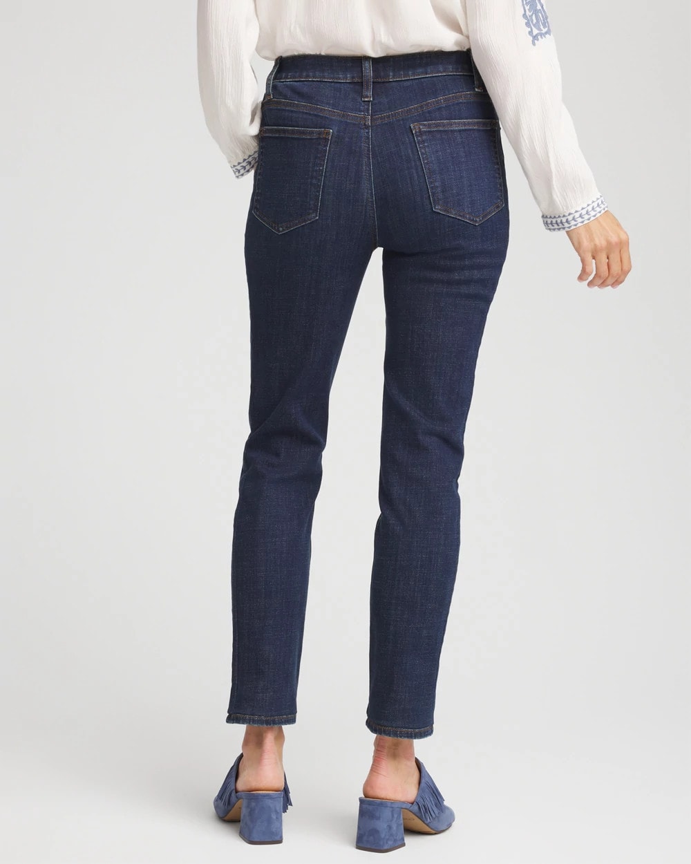 Chico's - Girlfriend Slim Ankle Jeans