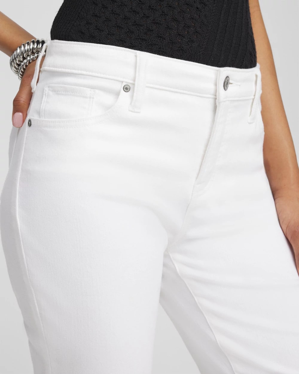 Chico's - No Stain Girlfriend Cropped Jeans
