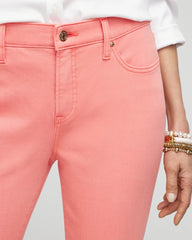 Chico's - Girlfriend Fray Hem Kick Flare Jeans