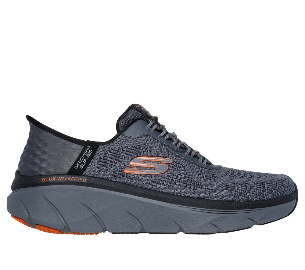 CHARCOAL / ORANGE,7.0,Extra Wide