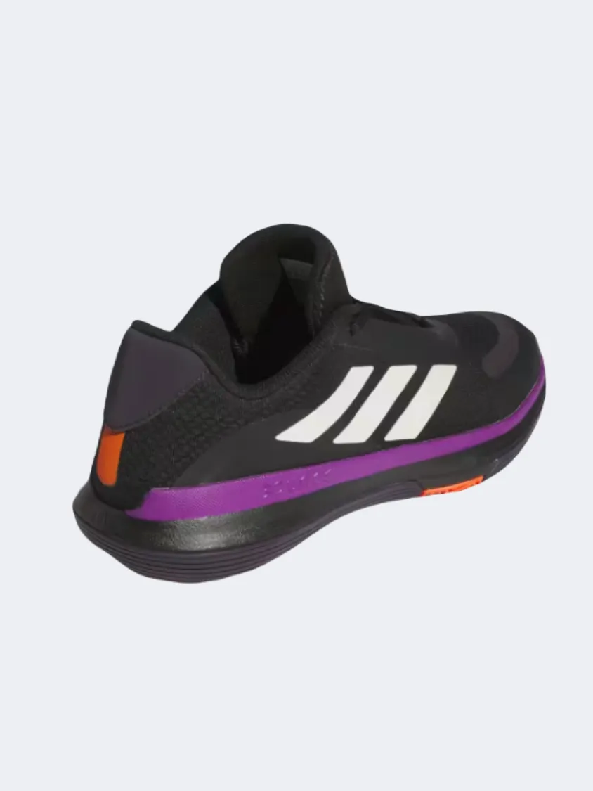 Adidas Bounce Legends Men Basketball Shoes Black/Purple