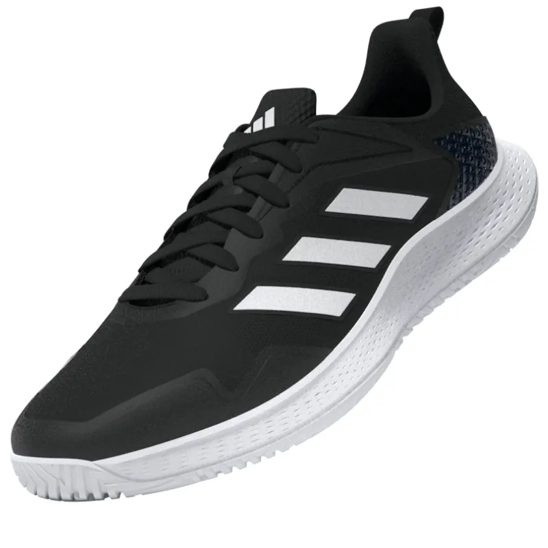 Adidas Defiant Speed Mens Tennis Shoes - Core Black / White / Grey Four